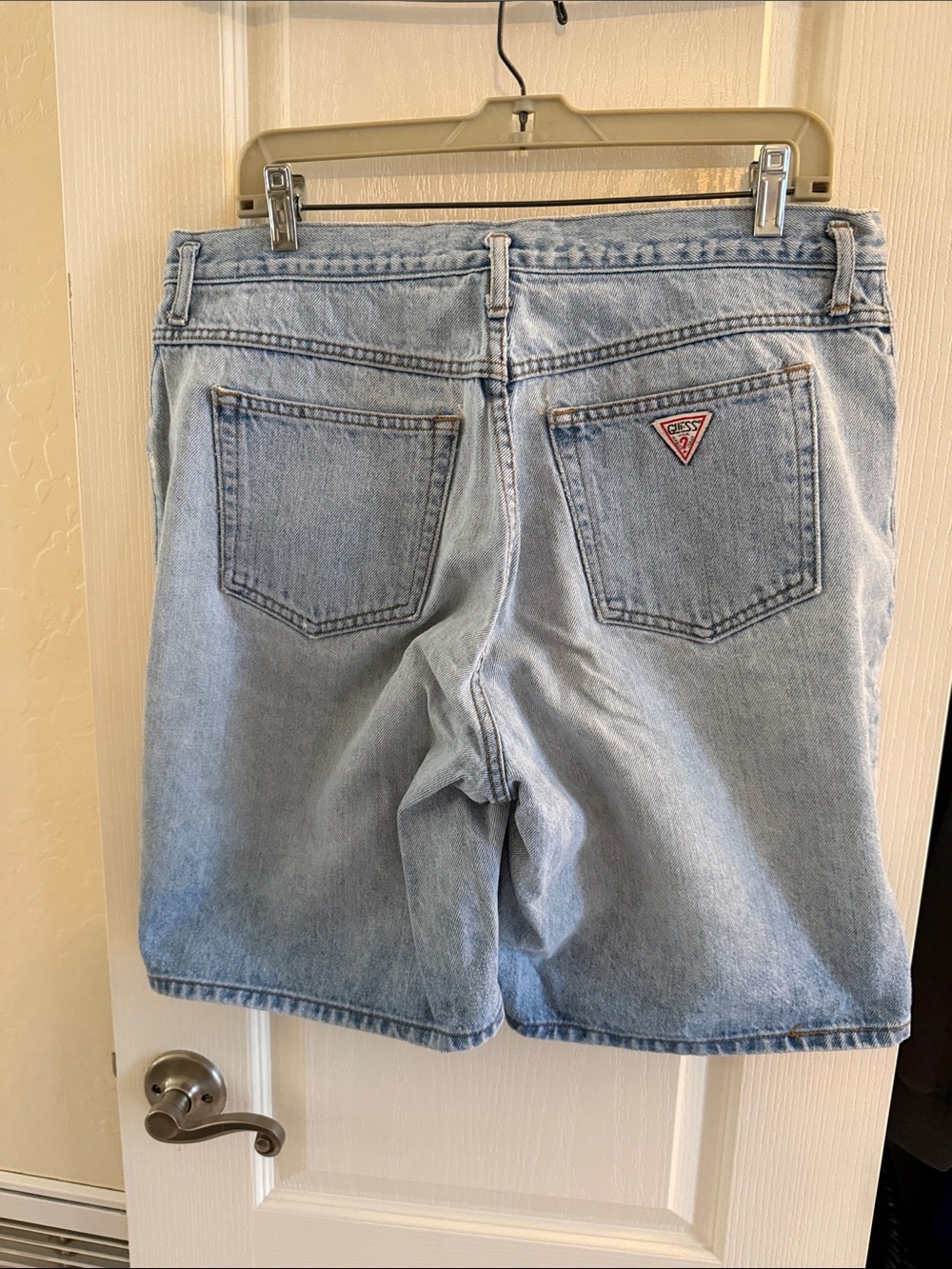 Guess by Georges Marciano denim shorts 25-27 or 17.5” across top